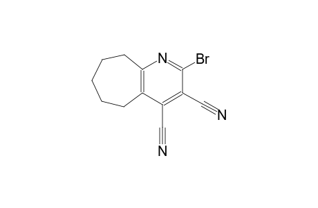 5H-cyclohepta[b]pyridine-3,4-dicarbonitrile, 2-bromo-6,7,8,9-tetrahydro-