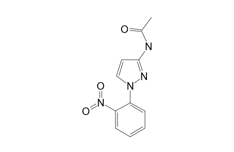 N-[1-(2-nitrophenyl)pyrazol-3-yl]acetamide