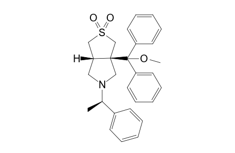 3a-[(Methoxy)diphenylmethyl]-5-[1'-(phenylethyl)]-hexahydro-1H-thieno[3,4-c]pyrrole-3a(3H) - 2,2-dioxide