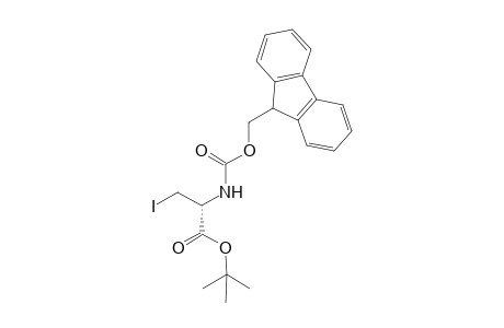 (2R)-2-[[9H-fluoren-9-ylmethoxy(oxo)methyl]amino]-3-iodopropanoic acid tert-butyl ester