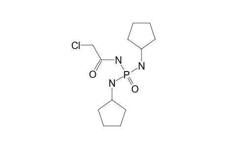 CH2CLC(O)NHP(O)[NH(C5H9)]2;N-2-CHLOROACETYL-N',N''-BIS-(CYCLOPENTYL)-PHOSPHORIC-TRIAMIDE