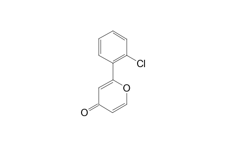 2-(2-CHLOROPHENYL)-4H-PYRAN-4-ONE