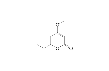 5,6-dihydro-6-ethyl-4-methoxy-2H-pyran-2-one