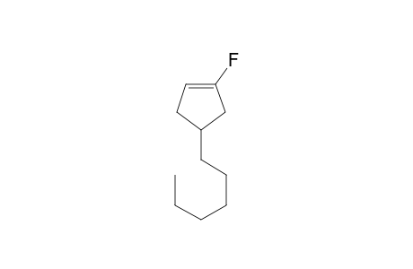 1-FLUORO-4-HEXYLCYCLOPENTENE