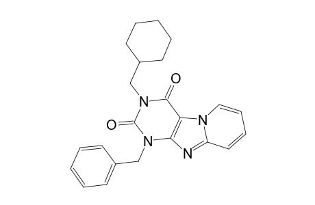 1-BENZYL-3-CYCLOHEXYLMETHYL-1H,3H-PYRIDO-[2,1-F]-PURINE-2,4-DIONE