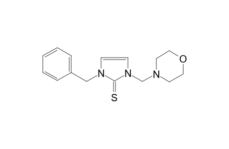 1-Benzyl-3-(4-morpholinylmethyl)-1,3-dihydro-2H-imidazole-2-thione