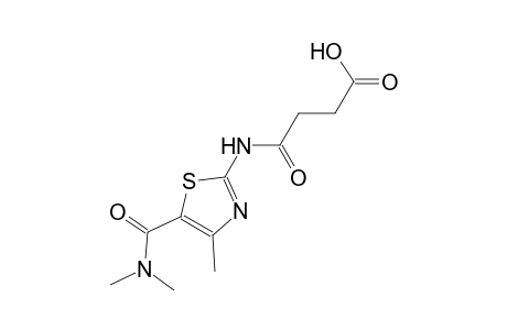 4-({5-[(dimethylamino)carbonyl]-4-methyl-1,3-thiazol-2-yl}amino)-4-oxobutanoic acid
