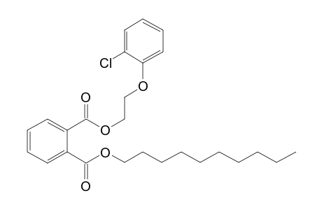 Phthalic acid, 2-(4-chlorophenoxy)ethyl decyl ester