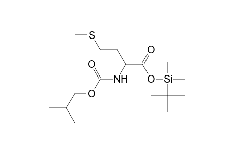 (t-butyl)dimethylsilyl N-isobutyloxycarbonyl-2-amino-4-methylthiobutanoate