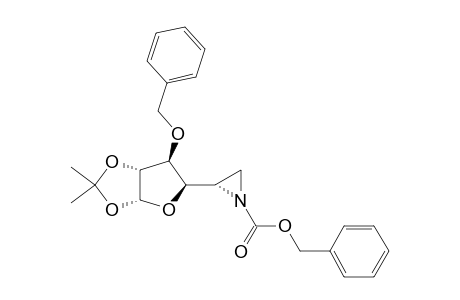 3-O-BENZYL-5,6-(BENZYLOXYCARBONYL-EPIMINO)-5,6-DIDEOXY-1,2-O-ISOPROPYLIDENE-ALPHA-D-GLUCOFURANOSE