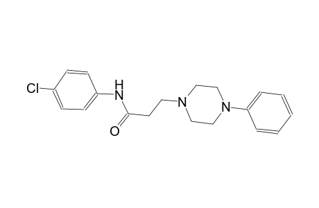 1-piperazinepropanamide, N-(4-chlorophenyl)-4-phenyl-