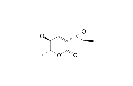(5S,6R)-5-hydroxy-6-methyl-3-[(2S,3S)-3-methyloxiran-2-yl]-5,6-dihydropyran-2-one