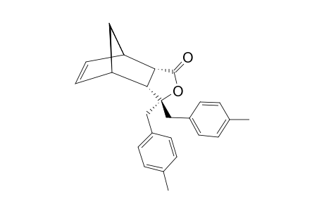 5,5-Di-(para-methylbenzyl)-4-oxa-endo-tricyclo-[5.2.1.0(2,6)]-dec-8-en-3-one