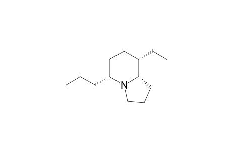 (5R,8S,8aS)-8-ethyl-5-propyl-1,2,3,5,6,7,8,8a-octahydroindolizine