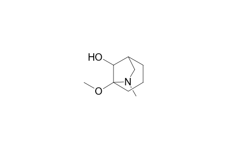 6-Azabicyclo[3.2.1]octan-8-ol, 5-methoxy-6-methyl-, syn-