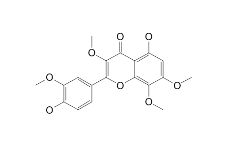 TERNATIN;4',5-DIHYDROXY-3,3',7,8-TETRAMETHOXYFLAVONE