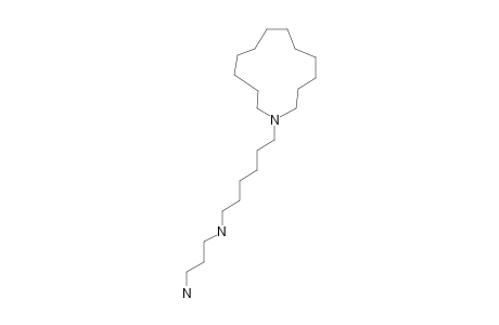 3-aminopropyl-[6-(1-azacyclotridec-1-yl)hexyl]amine