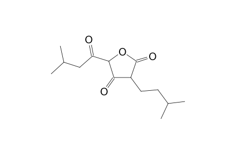 2-(3'-Methyl)butanoyl-4-(3'-methyl)butyltetronic acid
