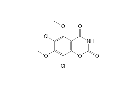 6,8-DICHLORO-5,7-DIMETHOXY-2H-1,3-BENZOXAZINE-2,4-(3H)-DIONE