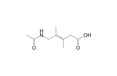 5-Acetylamino-3,4-dimethyl-3(E)-pentenoic acid
