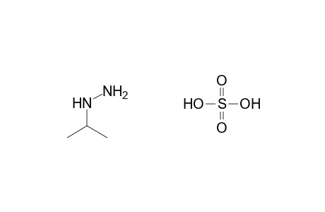 Hydrazine, (1-methylethyl)-, sulfate, salt