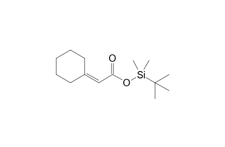 Cyclohexylideneacetic acid tert-butyldimethylsilyl ester