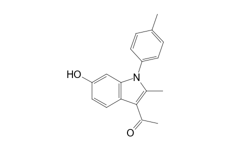 6-Hydroxy-3-acetyl-2-methyl-1-(p-tolyl)indole