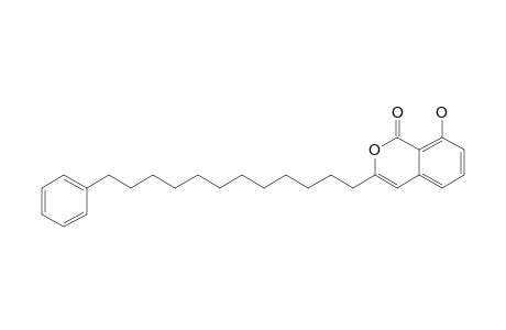 8-HYDROXY-3-(12-PHENYLDODECYL)-ISOCOUMARIN
