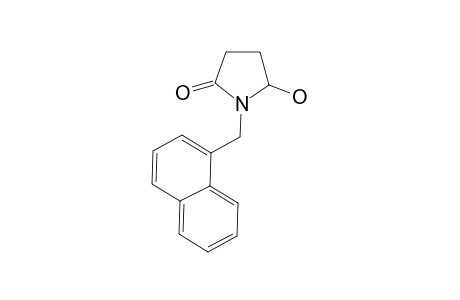 1-(.alpha.-Naphthylmethyl)-yl-5-hydroxypyrrolidin-2-one