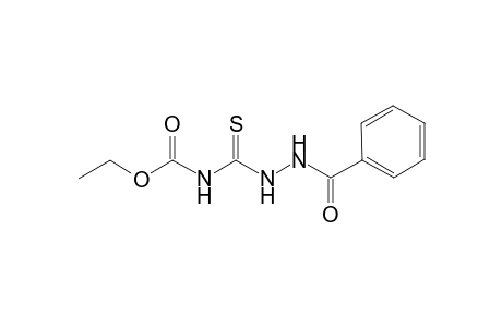 N-(2-Benzoylhydrazinothiocarbonyl)carbamic acid ethyl ester