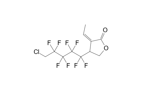 (Z)-3-Ethylidene-4-(4'-chlorooctafluorobutylmethyl)-2(3H)-dihydrofuranone