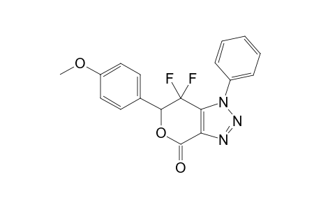 7,7-Difluoro-6-(4-methoxyphenyl)-1-phenyl-6,7-dihydro-1H-pyrano[3,4-d][1,2,3]triazole-4-one