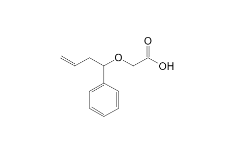 2-(1-phenylbut-3-enoxy)acetic acid
