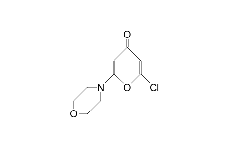 2-Chloro-6-morpholino-pyran-4-one