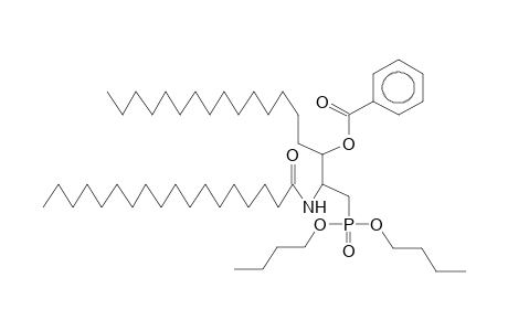 3-BENZOYL-2-STEAROYL-1-DEOXY-RAC-SFINGANIN-1-DIBUTYLPHOSPHONATE