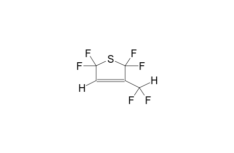 3-DIFLUOROMETHYL-2,2,5,5-TETRAFLUORO-3-THIOLENE
