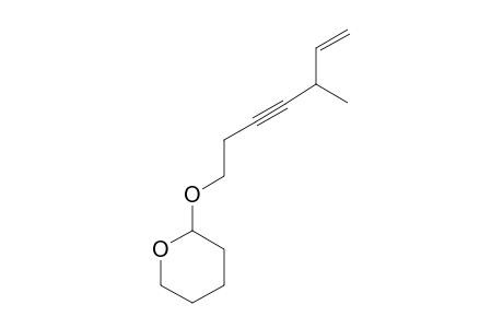 5-METHYL-1-(TETRAHYDROPYRAN-2'-YLOXY)-HEPT-6-EN-3-YNE