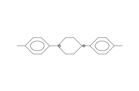 1,4-Bis(4'-tolyl)-1,4-cyclohexyl dication