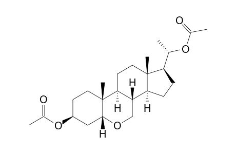 3-beta-20-beta-BIS-(ACETOXY)-6-OXA-5-beta-PREGNANE