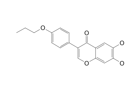 6,7-Dihydroxy-4'-propyloxy-isoflavone