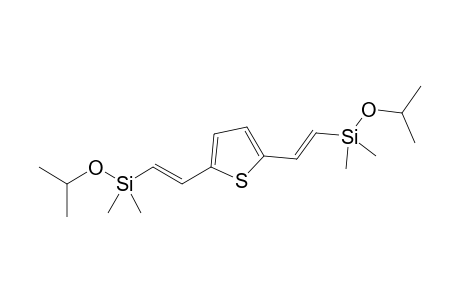 isopropoxy-[(E)-2-[5-[(E)-2-[isopropoxy(dimethyl)silyl]vinyl]-2-thienyl]vinyl]-dimethyl-silane