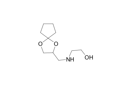 ethanol, 2-[(1,4-dioxaspiro[4.4]non-2-ylmethyl)amino]-