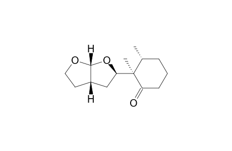 (2R,3R)-2-[(3aS,5R,6aR)-2,3,3a,4,5,6a-hexahydrofuro[2,3-b]furan-5-yl]-2,3-dimethyl-1-cyclohexanone