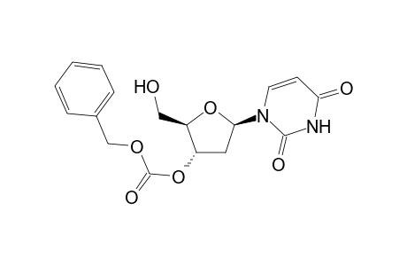 Carbonic acid benzyl ester (2R,3S,5R)-5-(2,4-dioxo-3,4-dihydro-2H-pyrimidin-1-yl)-2-hydroxymethyl-tetrahydro-furan-3-yl ester