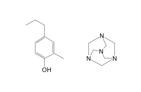 Phenolnovolac with hexamethylenetetramine