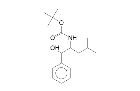 1-Pentanol, 2-[(tert.butyloxycarbonyl)amino]-4-methyl-1-phenyl-, (R or S)