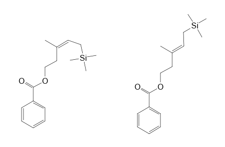BENZOIC-ACID-3-METHYL-5-TRIMETHYLSILANYL-PENT-3-ENYLESTER