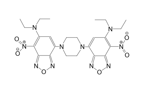 7-{4-[6-(diethylamino)-7-nitro-2,1,3-benzoxadiazol-4-yl]-1-piperazinyl}-N,N-diethyl-4-nitro-2,1,3-benzoxadiazol-5-amine