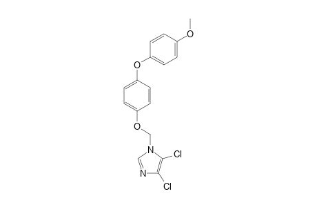 1H-Imidazole, 4,5-dichloro-1-[[4-(4-methoxyphenoxy)phenoxy]methyl]-