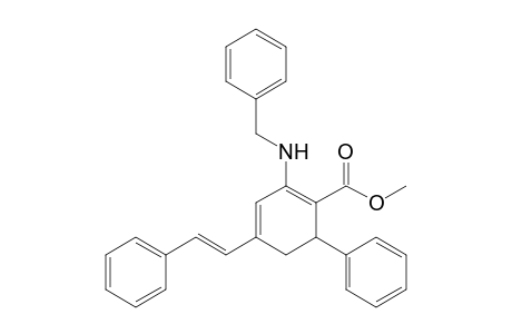 Methyl 2-(Benzylamino)-6-phenyl-4-styrylcyclohexa-1,3-dienecarboxylate